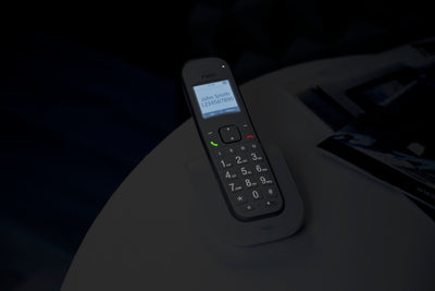 Fysic FX-9000 DUO - DECT-Telefon für Senioren mit großen Tasten und 2 Mobilteilen, Weiß