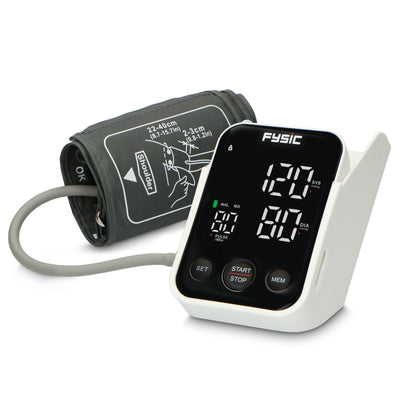 Fysic FCS250 - Set zur häuslichen Gesundheitsüberwachung, Blutdruckmessgerät, Pulsoximeter und Infrarot-Thermometer