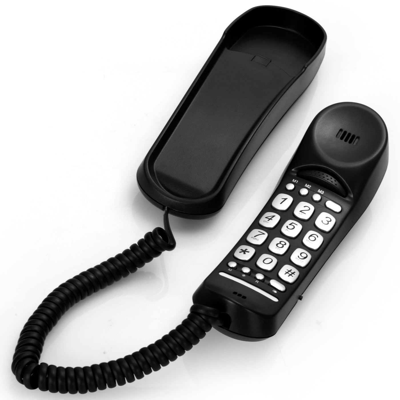 Profoon TX-105 - Schnurgebundenes Telefon, Schwarz