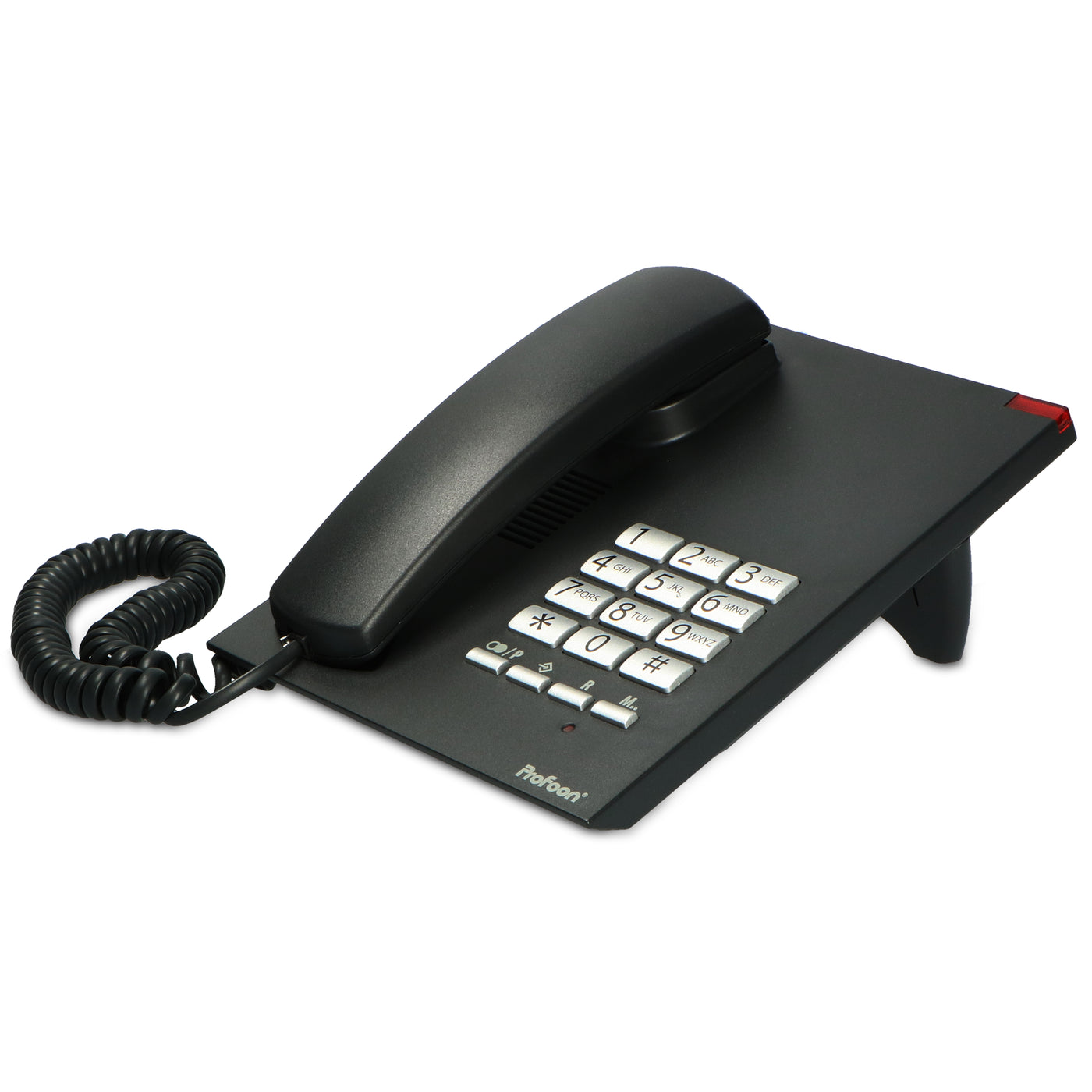 Profoon TX-310 - Schnurgebundenes Telefon, Schwarz