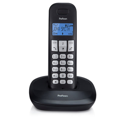 Profoon PDX-1100 - DECT-Telefon mit 1 Mobilteil, Schwarz