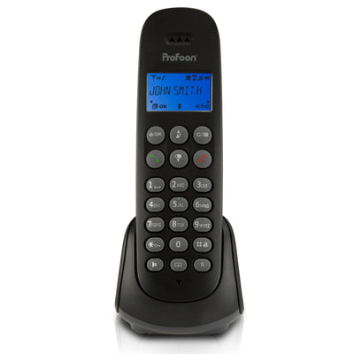 Profoon PDX-300 - DECT-Telefon mit 1 Mobilteil, Schwarz