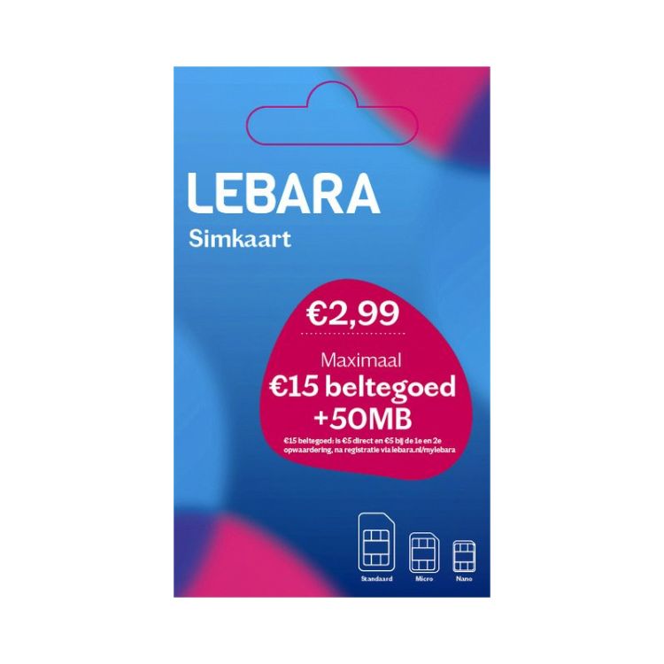 Lebara Prepaid-SIM-Karte 