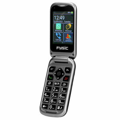 Fysic F25 - Benutzerfreundliches 4G Handy für Senioren mit Notruftaste
