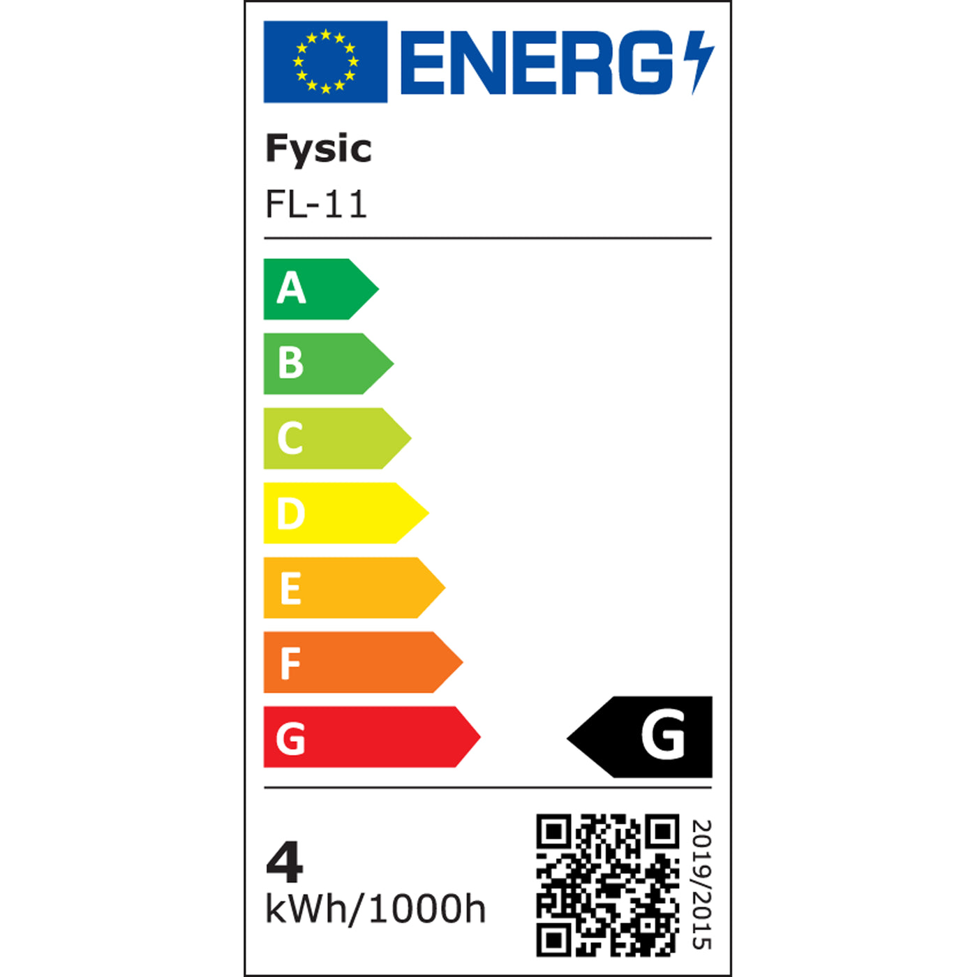 Fysic FL-11 - Aufladbare LED-Leuchte mit Klemme, Weiß